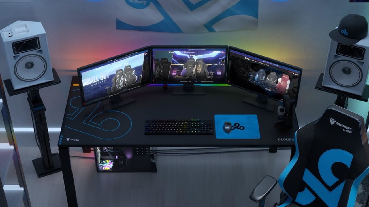 Neuer Gaming-Tisch für Spieler vorgestellt - Secretlab Magnus Metal Desk