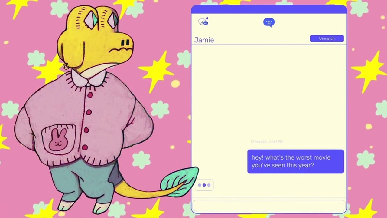 Tender: creature comforts - trailer zur intergalaktischen dating-sim im stile von tinder