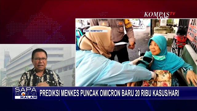 Prediksi Menkes Puncak Omicron Baru 20 Ribu Kasus/Hari, Jubir Menkes: Dianjurkan Memakai Masker