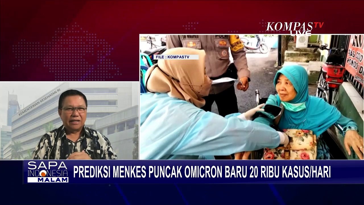 Prediksi Menkes Puncak Omicron Baru 20 Ribu Kasus/Hari, Jubir Menkes: Dianjurkan Memakai Masker