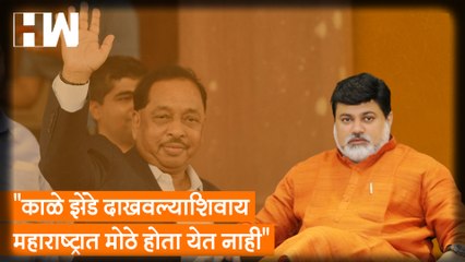 "काळे झेंडे दाखवल्याशिवाय महाराष्ट्रात मोठे होता येत नाही"- Uday Samant| Narayan Rane| BJP Shivsena