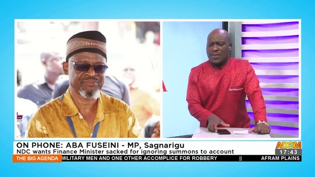COVID-19 Funds Disbursement: NDC wants Finance Minister sacked for ignoring summons to account – The Big Agenda on Adom TV (16-6-22)