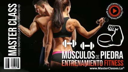 Músculos de piedra entrenamiento fitness