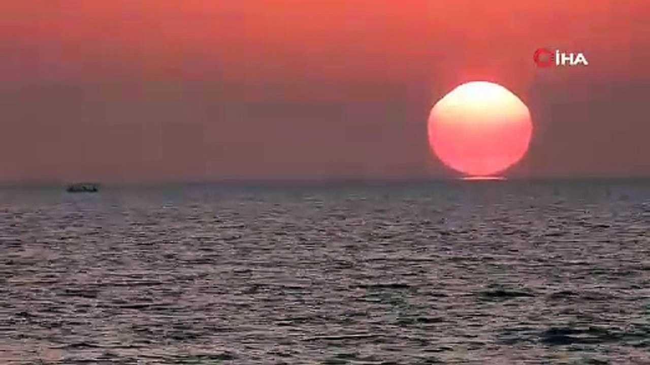 Hayran bırakan kartpostallık akşam manzarası