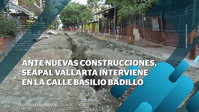 Reparación Basilio Badillo| CPS Noticias Puerto Vallarta