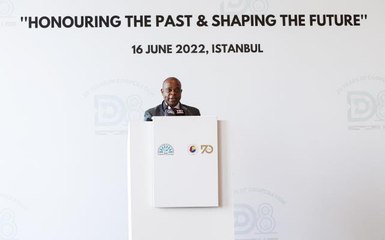 "D-8 Yatırım Forumu"nun 25'inci yıl özel resepsiyonu gerçekleştirildi