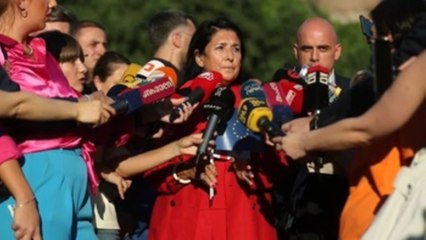 Presidenta georgiana marcha en apoyo a ingreso de Georgia en la UE