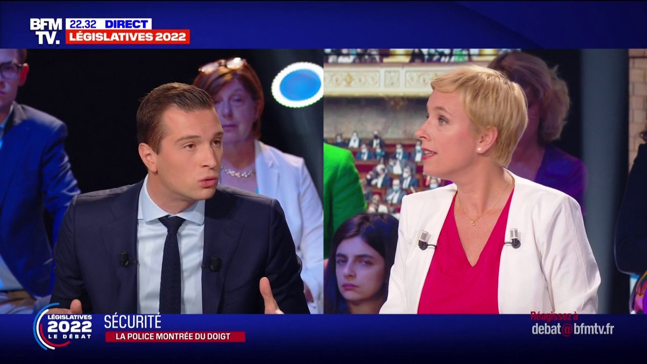 "Vous êtes du côté de la haine": l'échange très tendu entre Clémentine Autain et Jordan Bardella sur la police