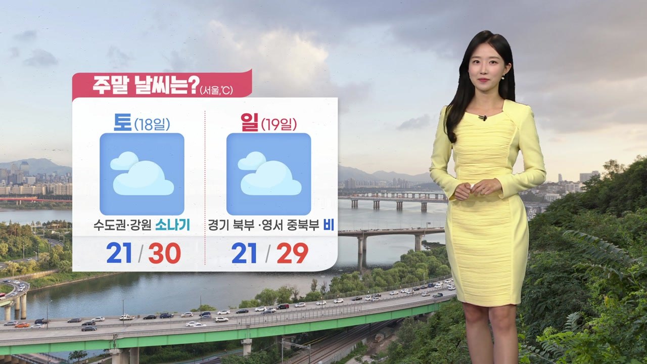 [날씨] 오늘 구름 많고 낮더위...곳곳에 요란한 소나기 / YTN
