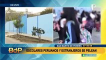 Xenofobia en colegios: Escolares peruanos y extranjeros protagonizan pelea en centro educativo