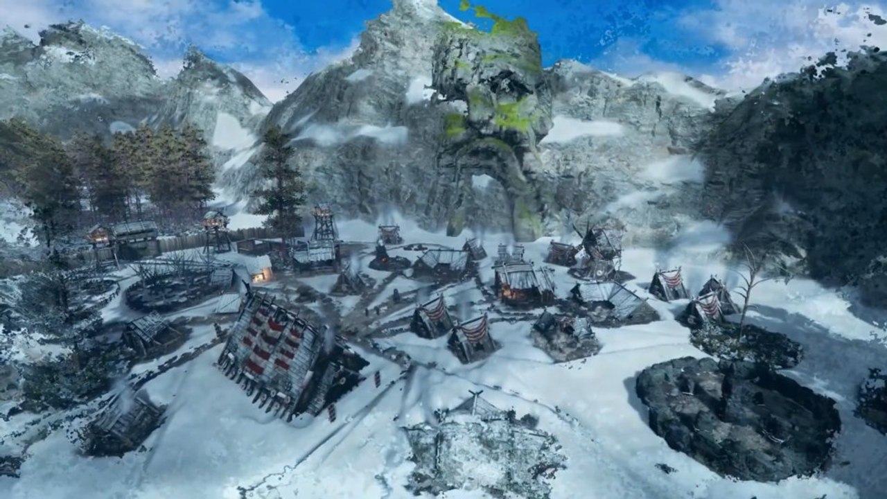 Frozenheim: ankündigungstrailer zeigt das aufbaustrategiespiel im wikinger-setting