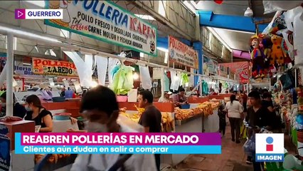 Se normaliza la venta de pollo en mercado de Chilpancingo