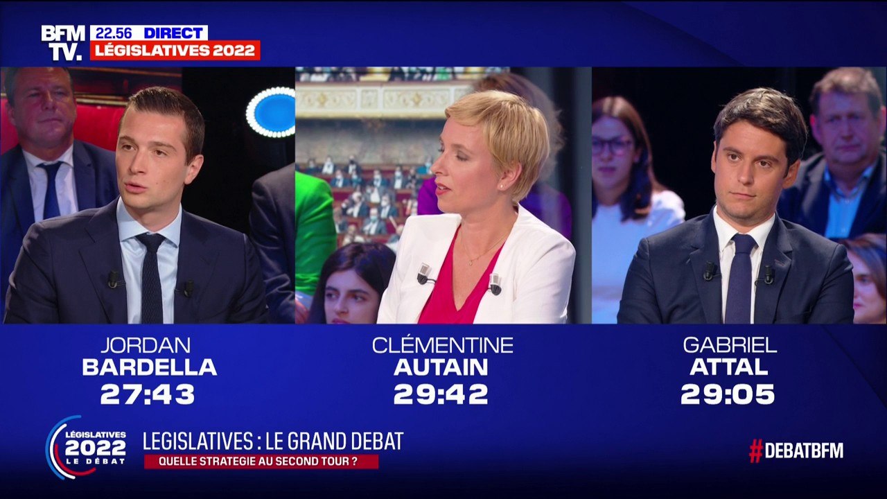 Jordan Bardella appelle à voter blanc en cas de duel Ensemble/Nupes au second tour