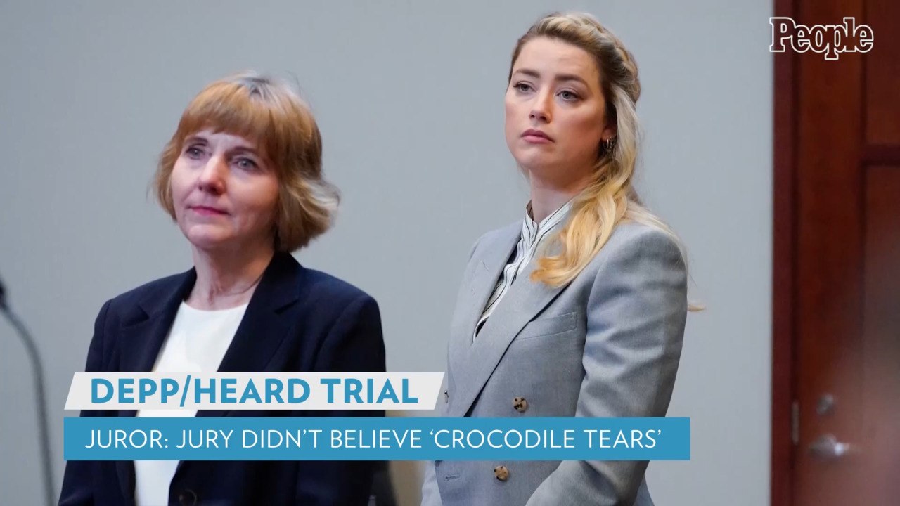Juror in Johnny Depp Defamation Trial Says Jury Didn't Believe Amber Heard's 'Crocodile Tears'