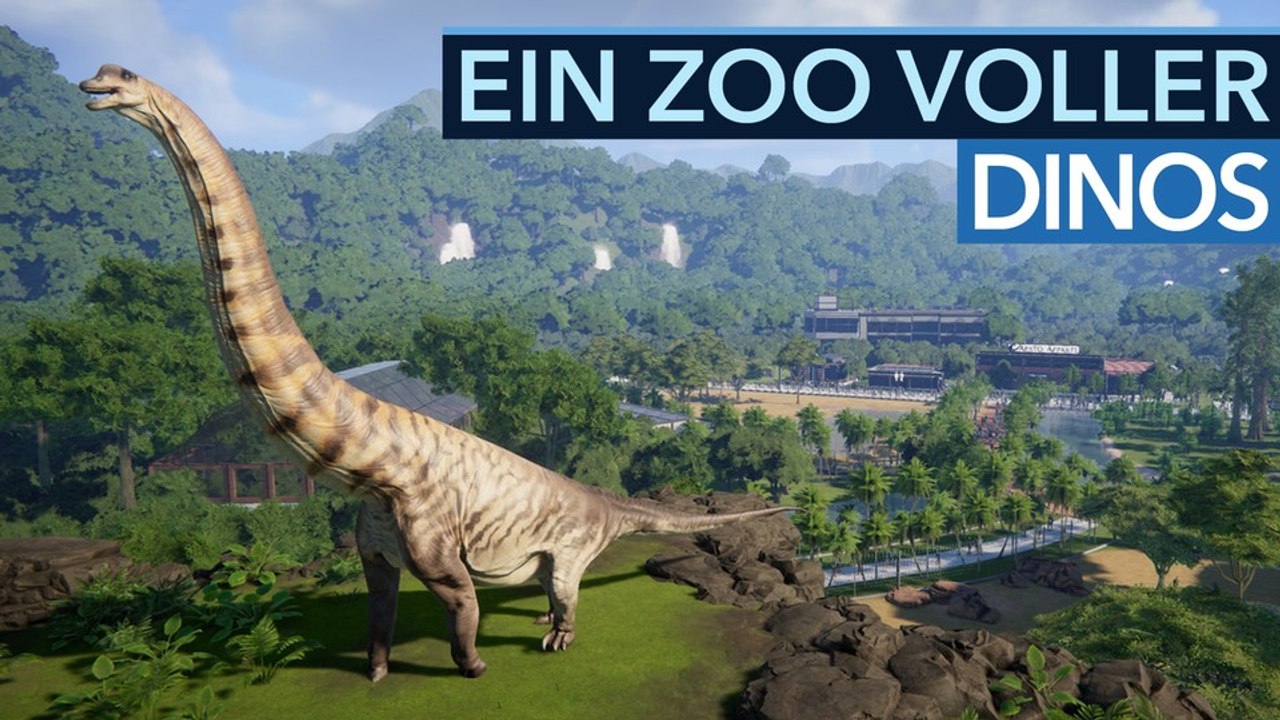 Prehistoric Kingdom: Vorschau-Video zum Mix aus Planet Zoo und Jurassic World
