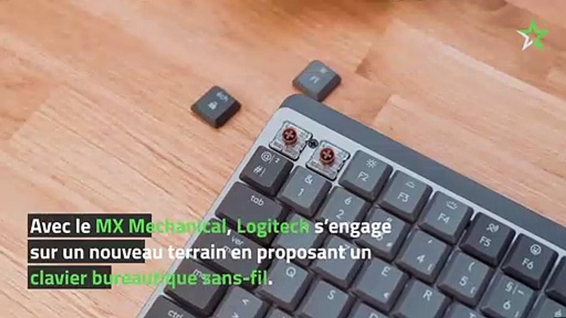 Test Logitech MX Mechanical : le clavier mécanique bureautique