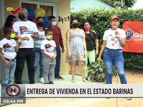 GMVV entrega 5 viviendas dignas en el municipio Bolívar de Barinas
