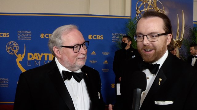 NATAS Terry O'Reilly and Adam Sharp Interview 2022 Daytime Creative Arts & Lifestyle Emmys Red Carpet