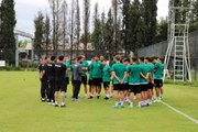 Sakaryaspor, sezonun ilk antrenmanına çıktı