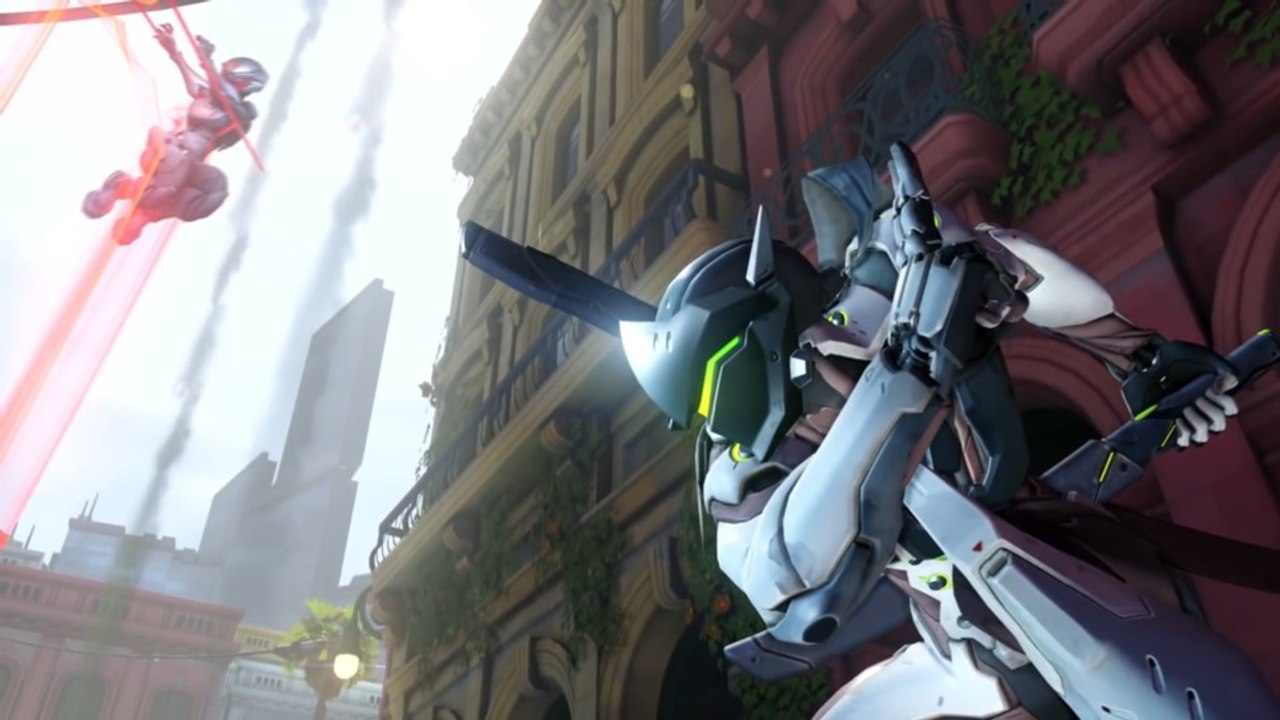 Overwatch - Tracer mit Motorrad auf rasanter Verfolgungsjagd im Sturmzeichen-Trailer