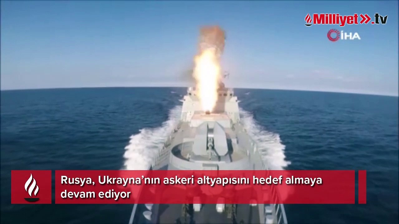 Rusya, Ukrayna’nın askeri altyapısını hedef almaya devam ediyor