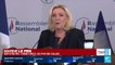 REPLAY - Législatives : Le Pen promet d'incarner une "opposition "ferme"