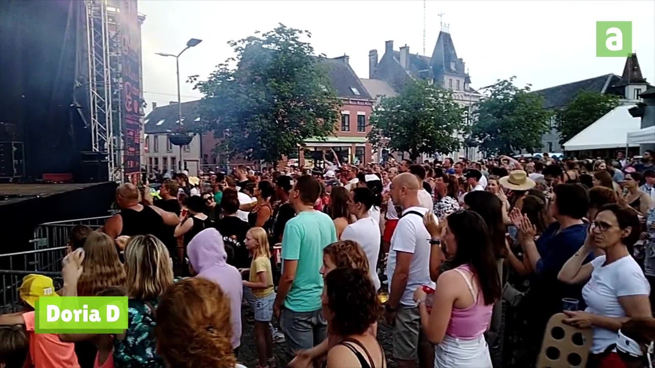 Chaud samedi de fête de la musique à Philippeville avec Néolys, Doria D et Kid Noize