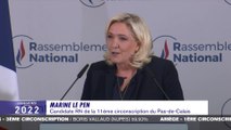 Législatives : Marine Le Pen promet « une opposition ferme » mais « respectueuse des institutions »