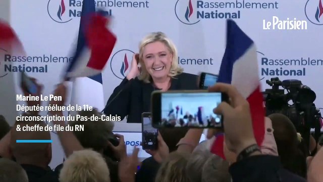 Marine Le Pen se félicite d'une Assemblée un peu plus nationale