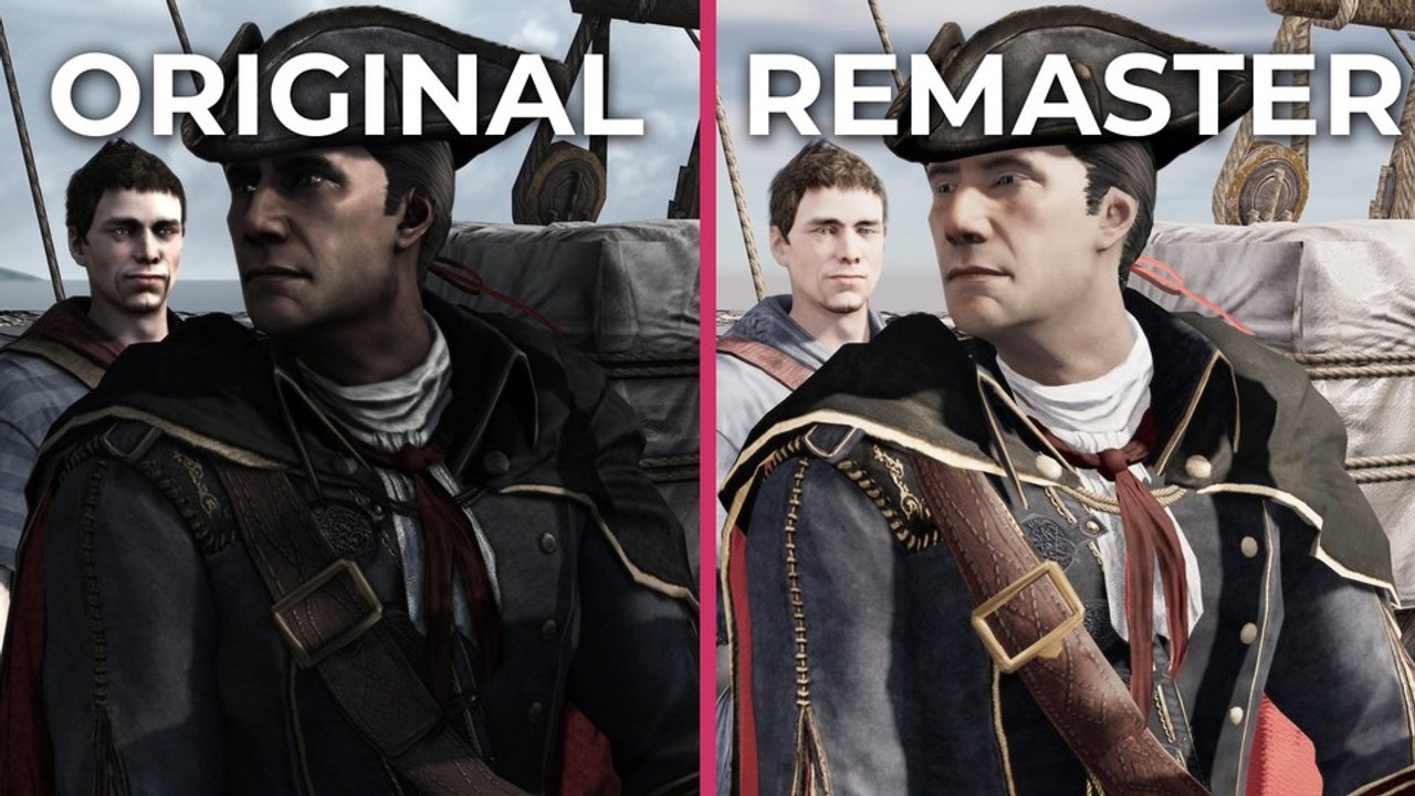 Assassin's Creed 3 - Original und Remaster im Grafikvergleich