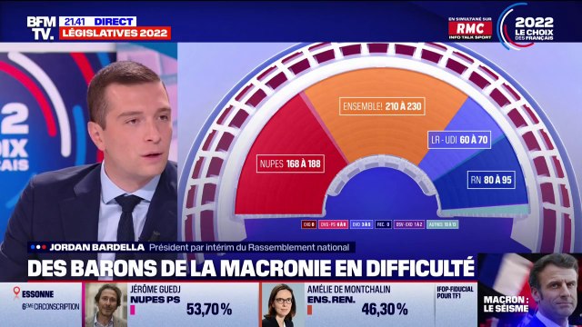 Jordan Bardella (RN): On n'est pas la béquille d'Emmanuel Macron