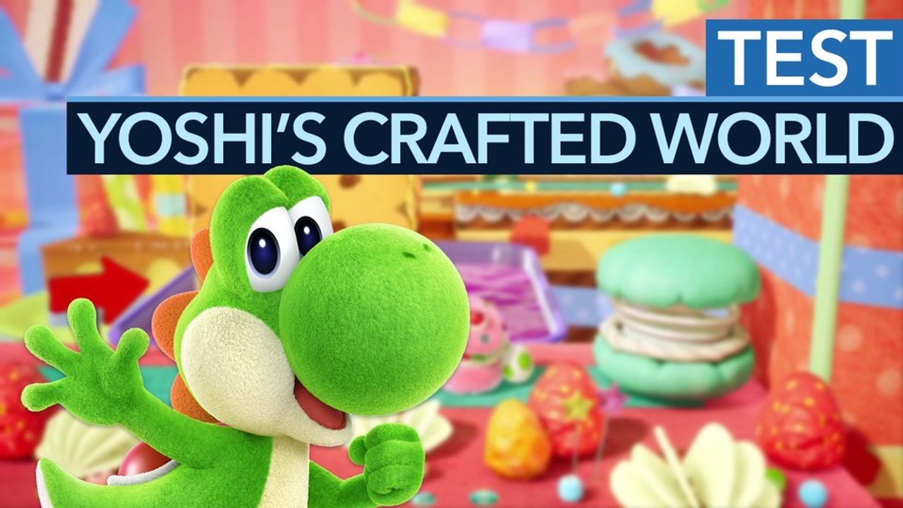 Yoshi's crafted world - test-video: ein liebevoll gebasteltes jump&run