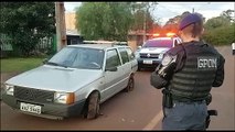 GPOM recupera veículo com registro de furto no Bairro Santa Cruz