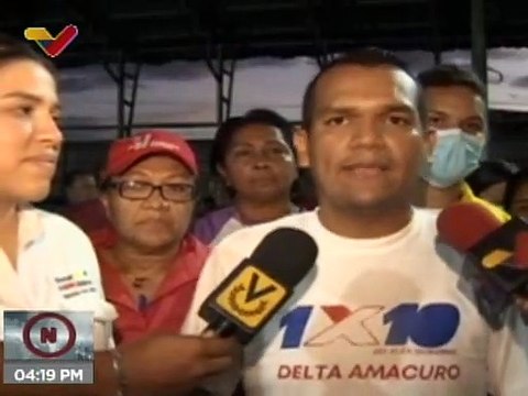 PSUV realiza despliegue en las comunidades para impulsar el 1x10 del Buen Gobierno en Delta Amacuro