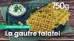 Vidéo de la recette des gaufres falafels - 750g