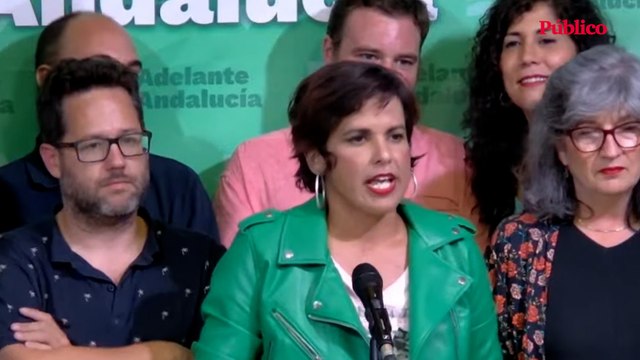 Teresa Rodríguez sobre Vox: Encender la luz es hacer disipar a los monstruos