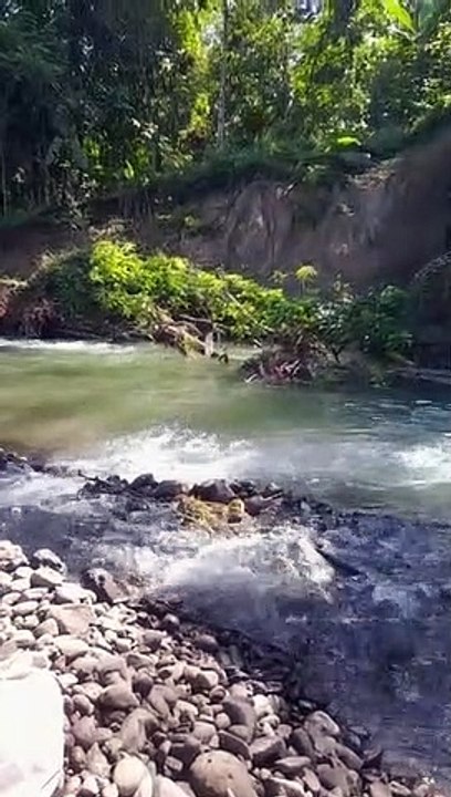 Tanah longsor terkena banjir