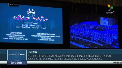 Rusia facilita ayuda humanitaria a Siria en el marco de la cuarta reunión conjunta
