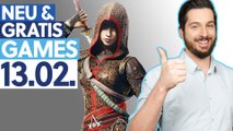 Kostenlos Assassin's Creed & drei weitere Spiele - Neu & Gratis-Games