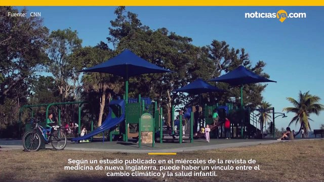 Una nueva investigación dice que el calor extremo, causado en parte por la quema de combustibles fósiles, podría provocar problemas de salud en los niños