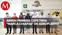 Inauguran la primera cafetería marca Chiapas en el Aeropuerto Internacional Ángel Albino Corzo