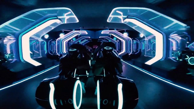 Tron Lightcycle Power Run Roller Coaster (Shanghai Disneyland Theme Park - Shanghai, China) - 4k Roller Coaster POV Video