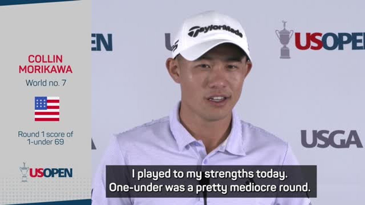 Morikawa happy despite 'mediocre' U.S. Open fir...