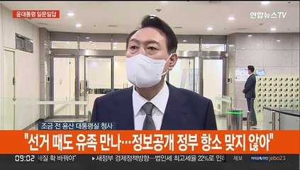 [현장연결] 尹대통령, '정치보복 수사' 지적에 "민주당 정부땐 안 했나"