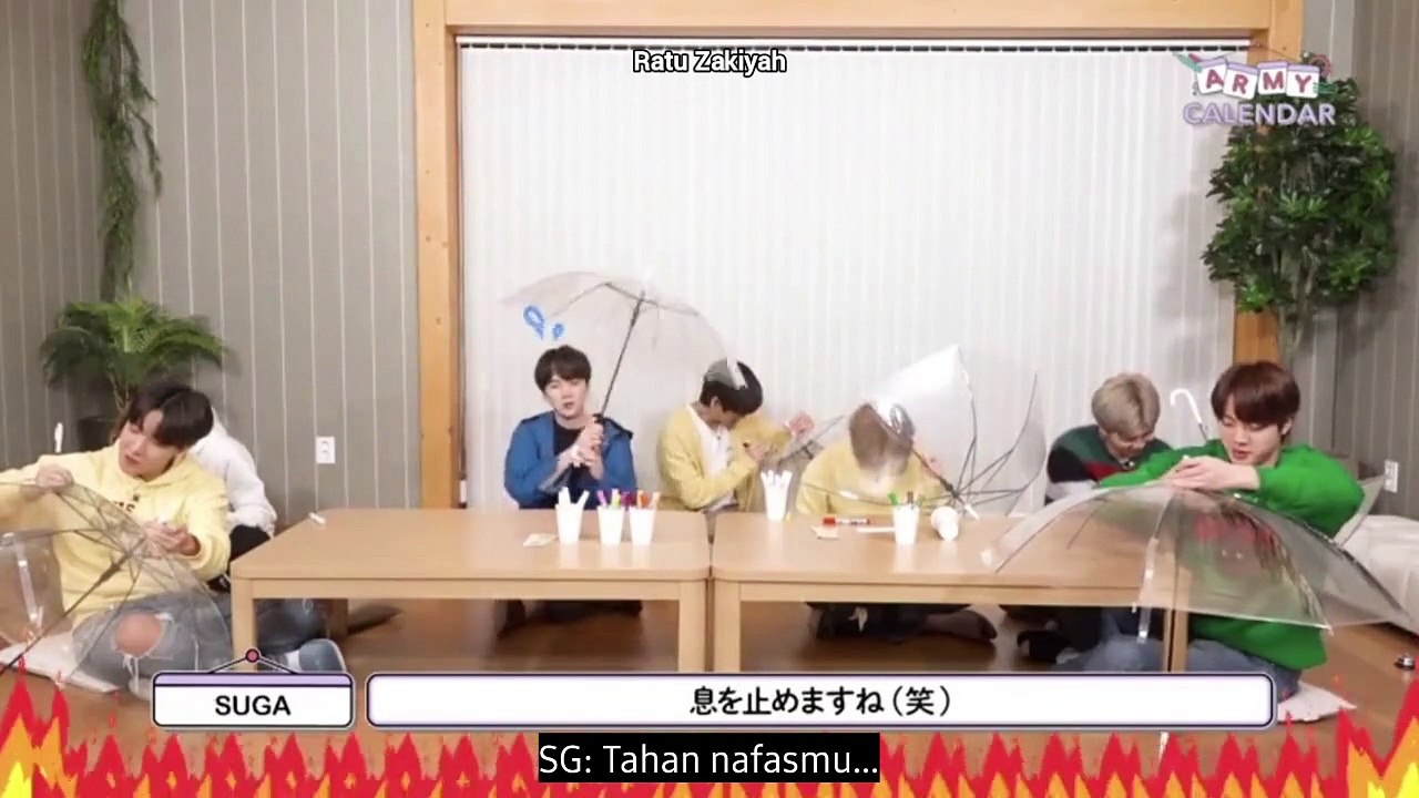 [INDO SUB] ARMY CALENDAR EP.12