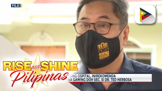 Ilang pribadong ospital, inirekomenda kay Pres.-elect BBM na gawing DOH Sec. Si Dr. Ted Herbosa
