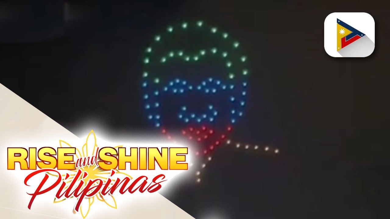 Drone show, isinagawa para kay Pres. Duterte, bilang pasasalamat at paggunita sa father's day