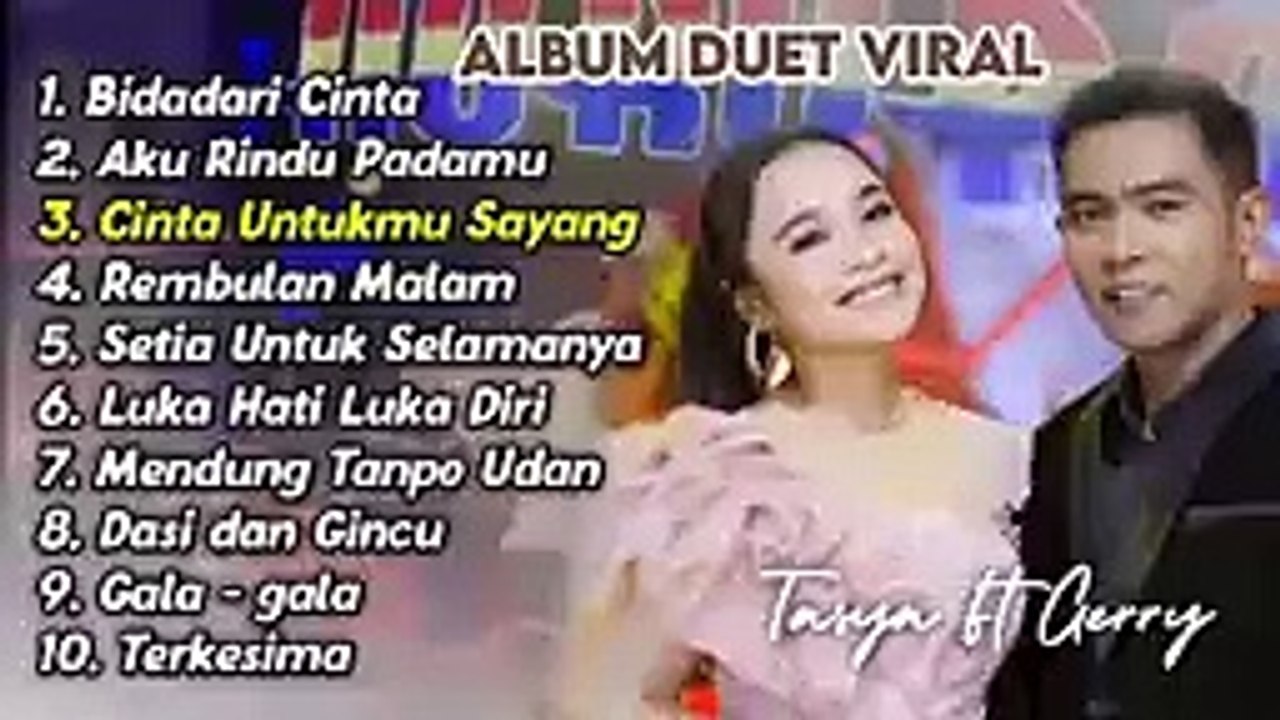 Bidadari Cinta - Album Duet Viral Tasya Rosmala ft Gerry Mahesa, Brodin - Om Aurora dan Ageng Music ( 144 X 256 )