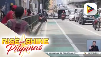 MMDA, pinag-aaralan ang paglalagay ng exclusive motorcycle lane