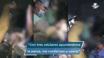 Médicos alumbran cesárea con tres celulares y lesionan a bebé